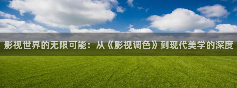 午夜宅男视频网站：影视世界的无限可能：从《影视调色》到现代美学的深度